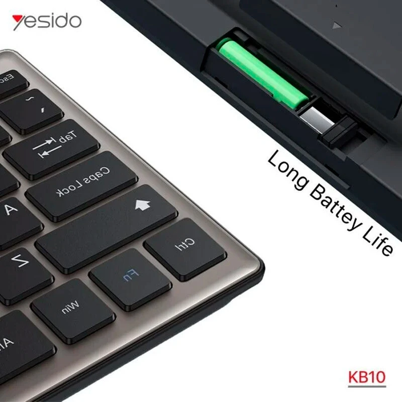 کیبورد بی سیم یسیدو KB10