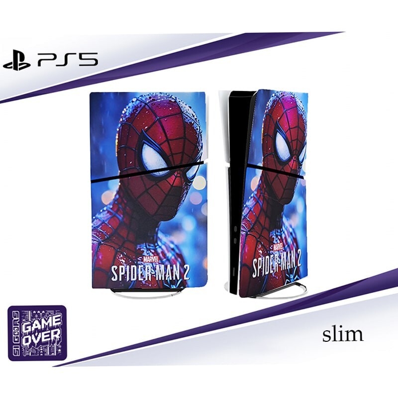اسکین پلی استیشن 5 اسلیم دیجیتال گیم اور طرح Spider Man کد 3