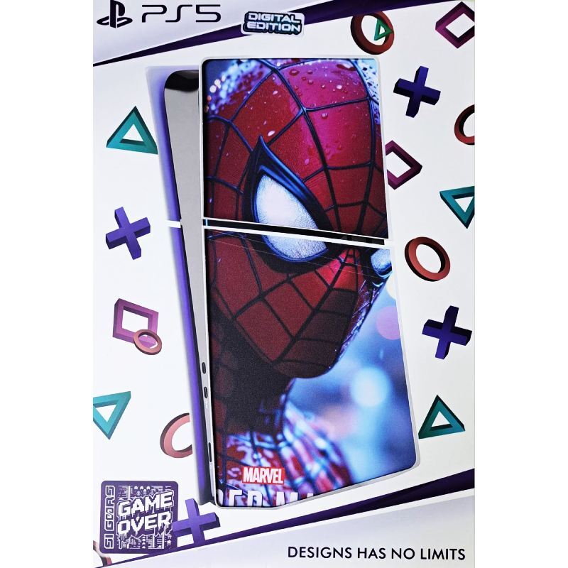 اسکین پلی استیشن 5 اسلیم دیجیتال گیم اور طرح Spider Man کد 3