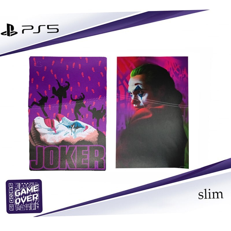 اسکین پلی استیشن 5 اسلیم استاندارد گیم اور طرح Joker کد 2