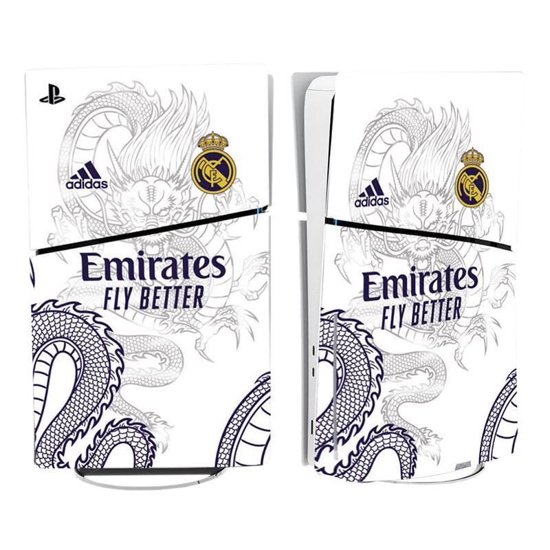 اسکین پلی استیشن 5 اسلیم استاندارد گیم اور طرح Real Madrid Emirates