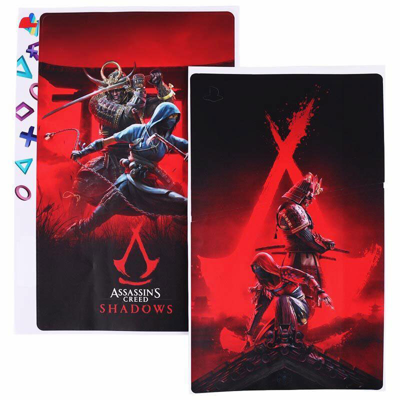 اسکین پلی استیشن 5 اسلیم گیم آور طرح Assassins Creed Shadows