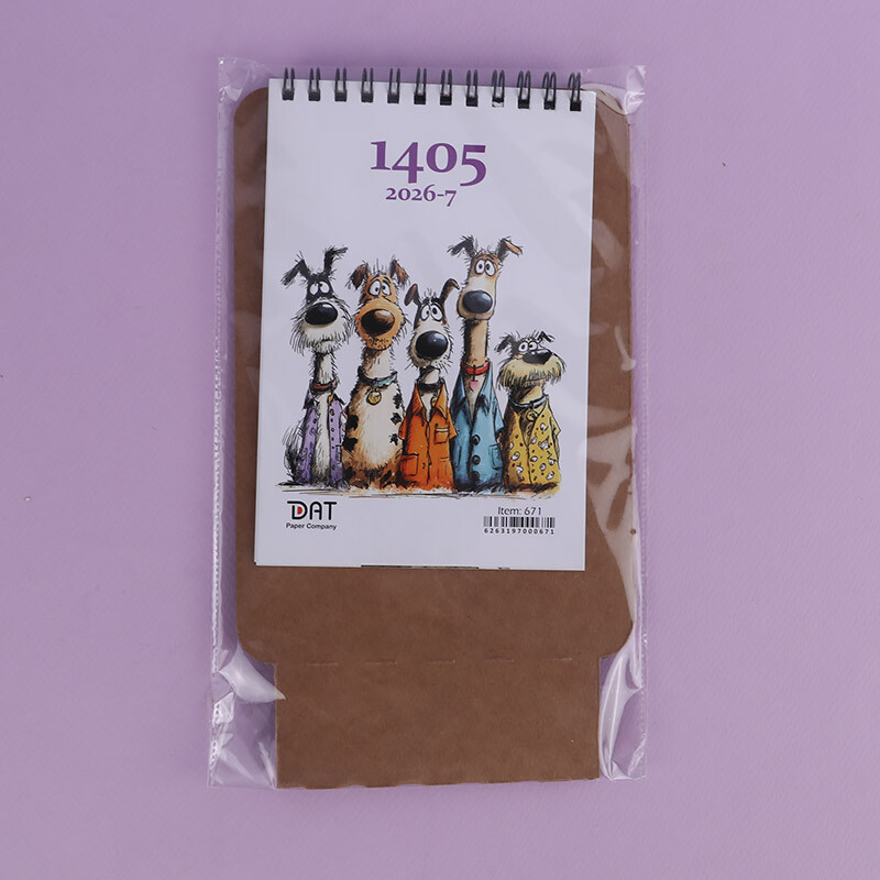 تقویم رومیزی 1405 دات طرح کرافت