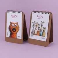 تقویم رومیزی 1405 دات طرح کرافت