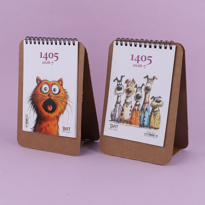 تقویم رومیزی 1405 دات طرح کرافت