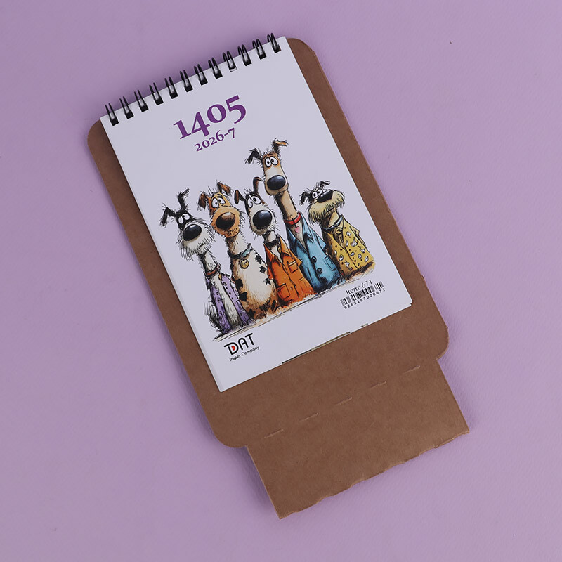 تقویم رومیزی 1405 دات طرح کرافت