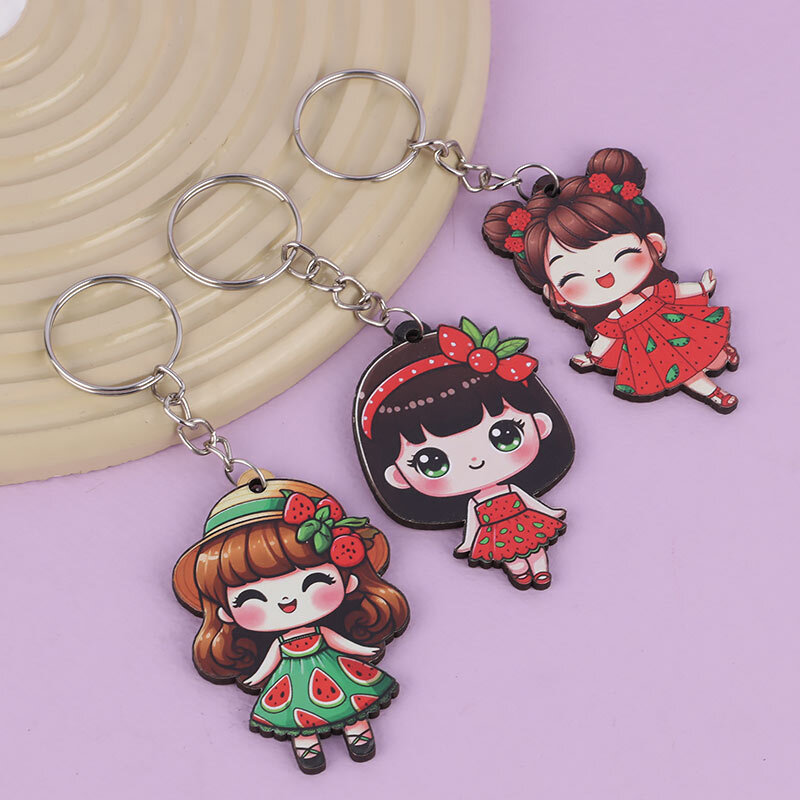 جاکلیدی چوبی دخترانه یلدایی