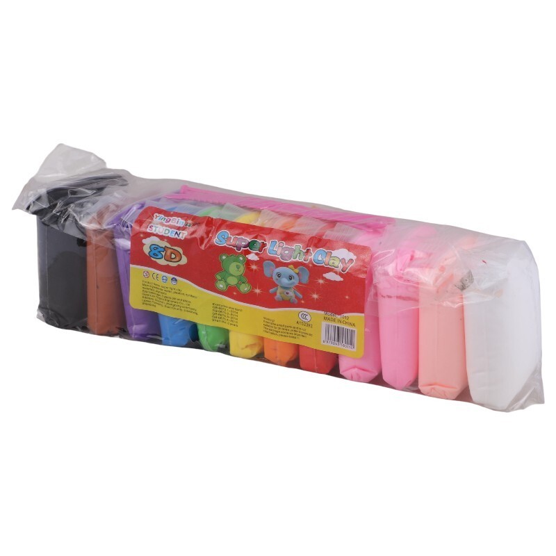 خمیر بازی 12 رنگ متوسط Ying Bin 1012