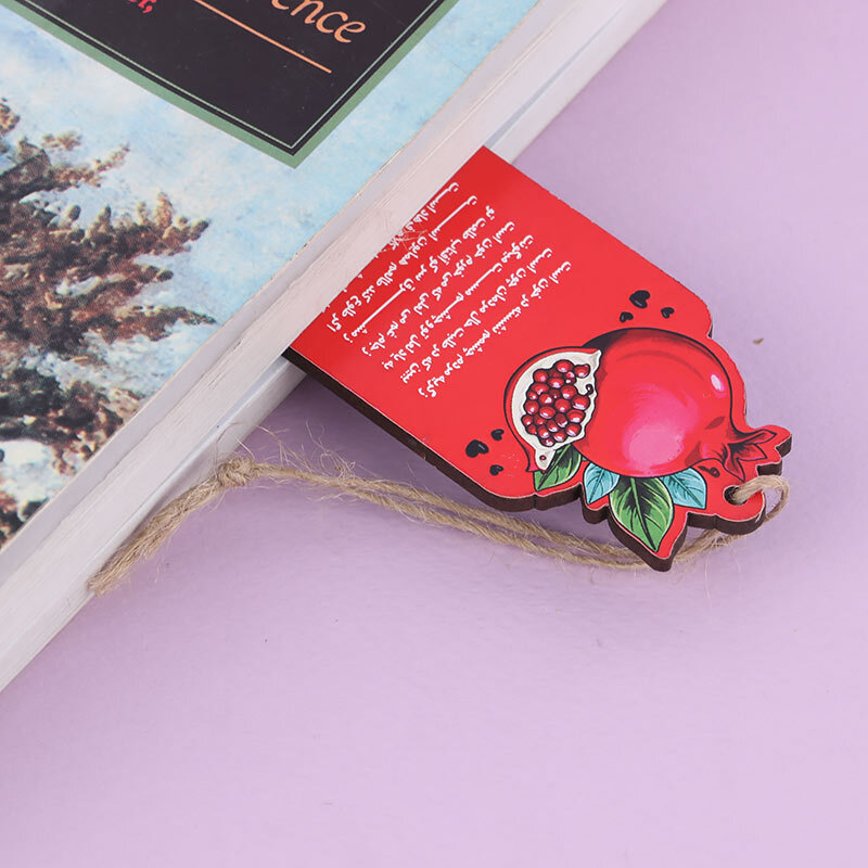 نشانگر کتاب چوبی پارسام طرح یلدایی حافظ