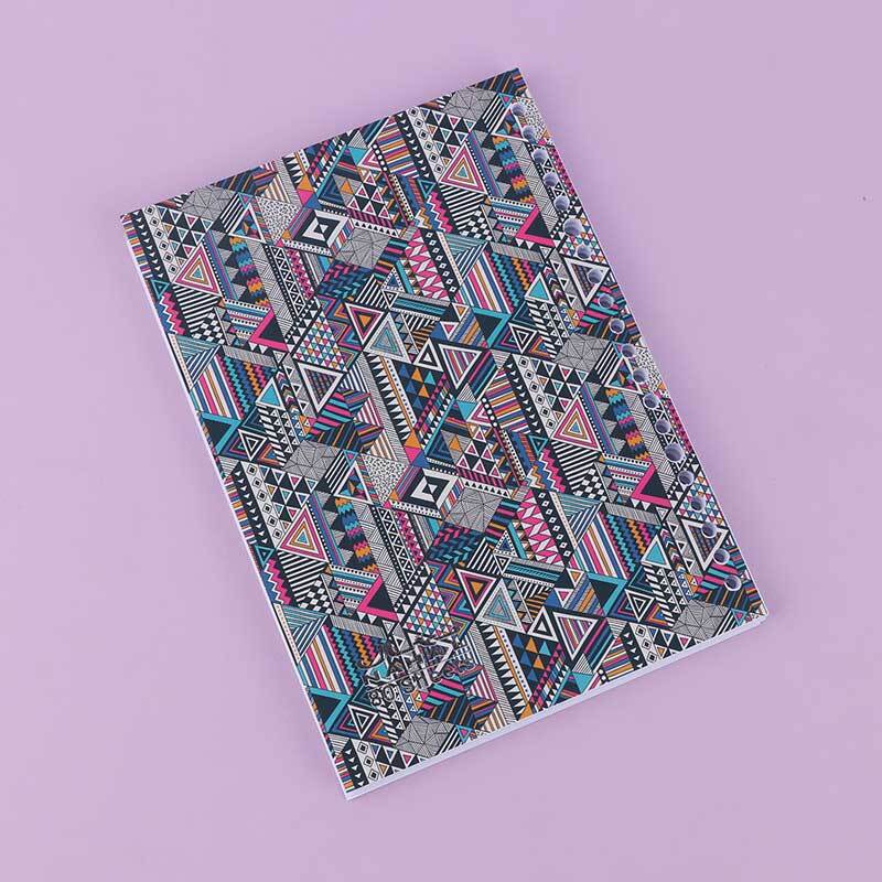 کاغذ کلاسوری 20 حلقه 80 برگ نهال آلما سایز A5 کد 1784