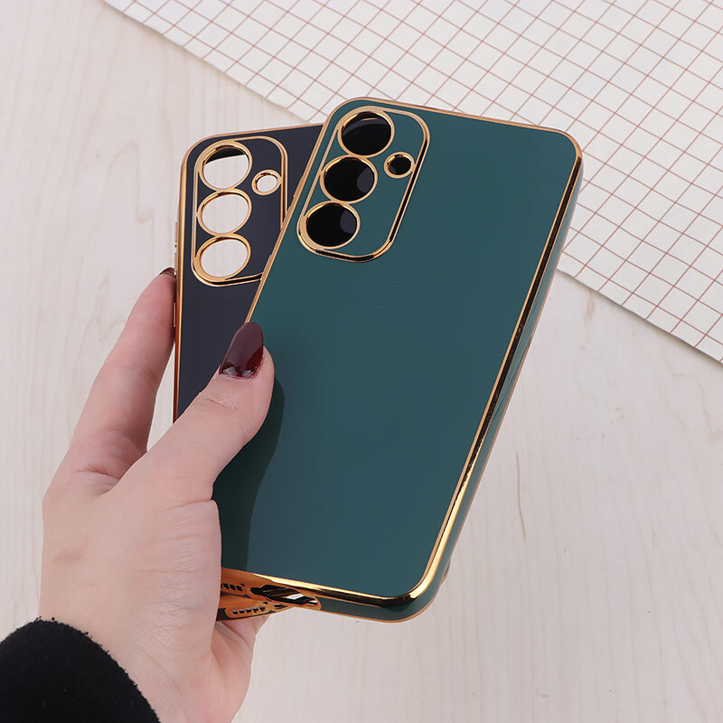 قاب My Case سامسونگ Galaxy A55 براق محافظ لنزدار