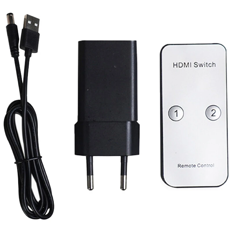 سوییچ اسپلیتر 2 در 8 HDMI کی نت K-SS28 + ریموت کنترل