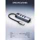 هاب 4 پورت USB الدینیو DS-144U