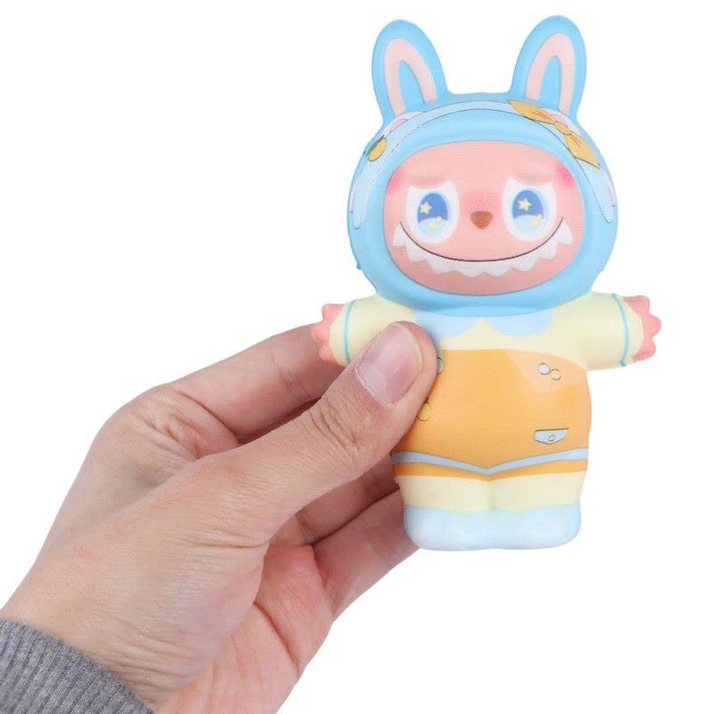 ست ماگ سرامیکی و عروسک سیلیکونی طرح لبوبو