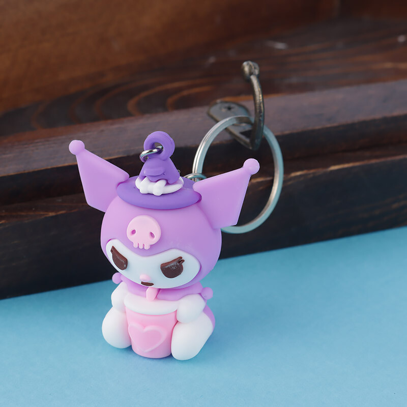 جاکلیدی سیلیکونی طرح کرومی کد 1