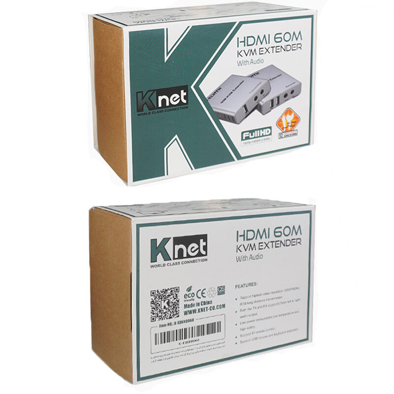 کی وی ام اکستندر HDMI کی نت K-E760 طول 60 متر