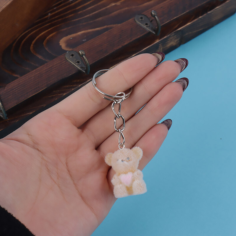 جاکلیدی مخملی خرس پاستیلی