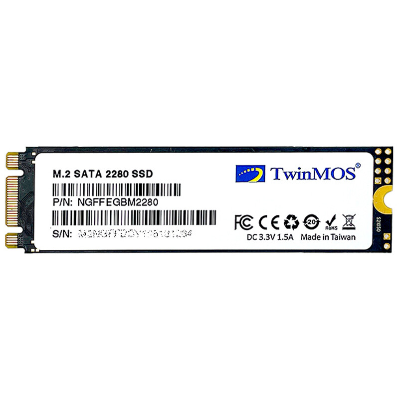 حافظه SSD توین موس TwinMos NGFFEGBM2280 256GB M.2
