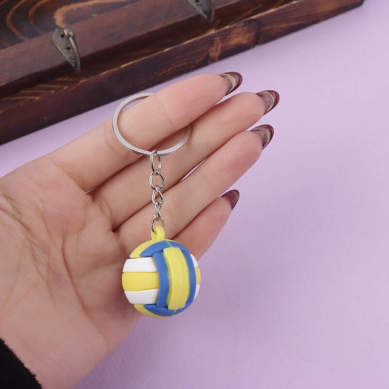 جاکلیدی سیلیکونی طرح توپ والیبال