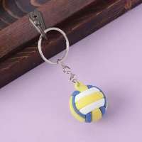 جاکلیدی سیلیکونی طرح توپ والیبال