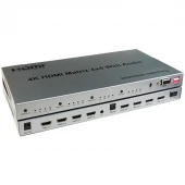 ماتریکس 4 در 4 HDMI کی نت K-M44 + ریموت کنترل