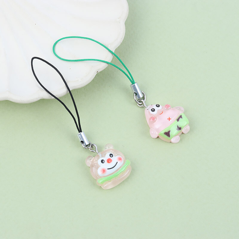 آویز فلش و موبایل طرح خانواده باب اسقنجی کد 1