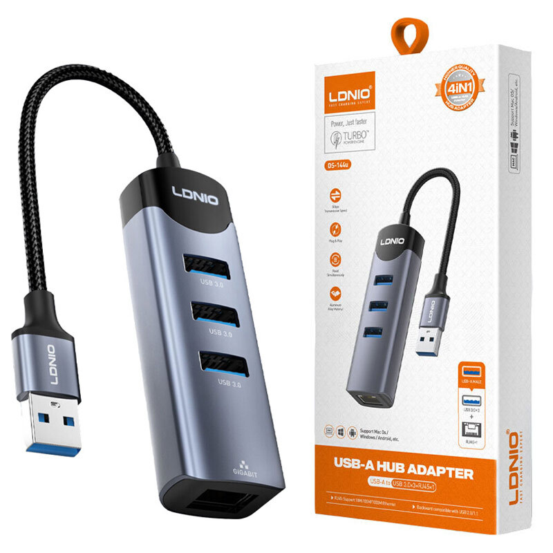 هاب 4 پورت USB الدینیو DS-144U