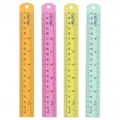 خط کش فلزی رنگی آلپر Alper 20cm
