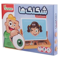 پازل مگنتی 41 تکه شکلک ها فرفره های رنگی پویا کد 010711