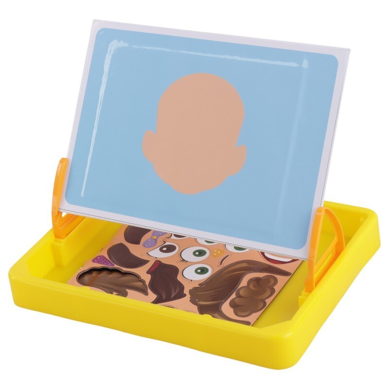 پازل مگنتی 41 تکه شکلک ها فرفره های رنگی پویا کد 010711