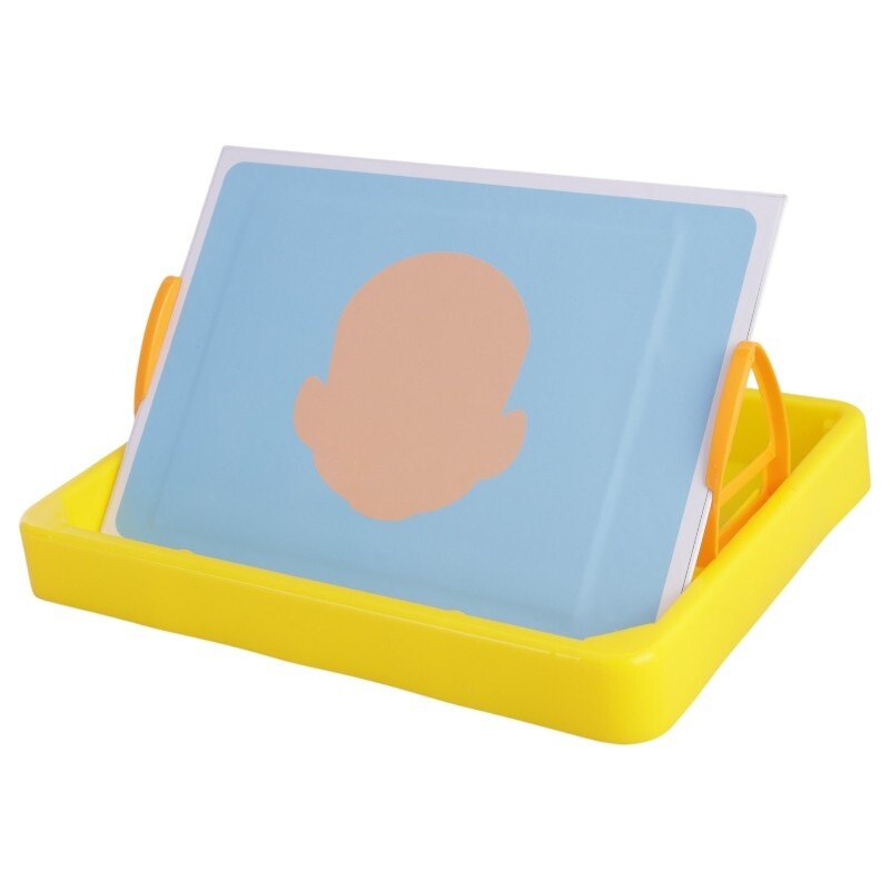 پازل مگنتی 41 تکه شکلک ها فرفره های رنگی پویا کد 010711