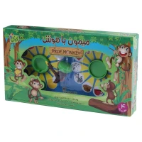 بازی فکری میمون باهوش فرفره های رنگی پویا کد 010237