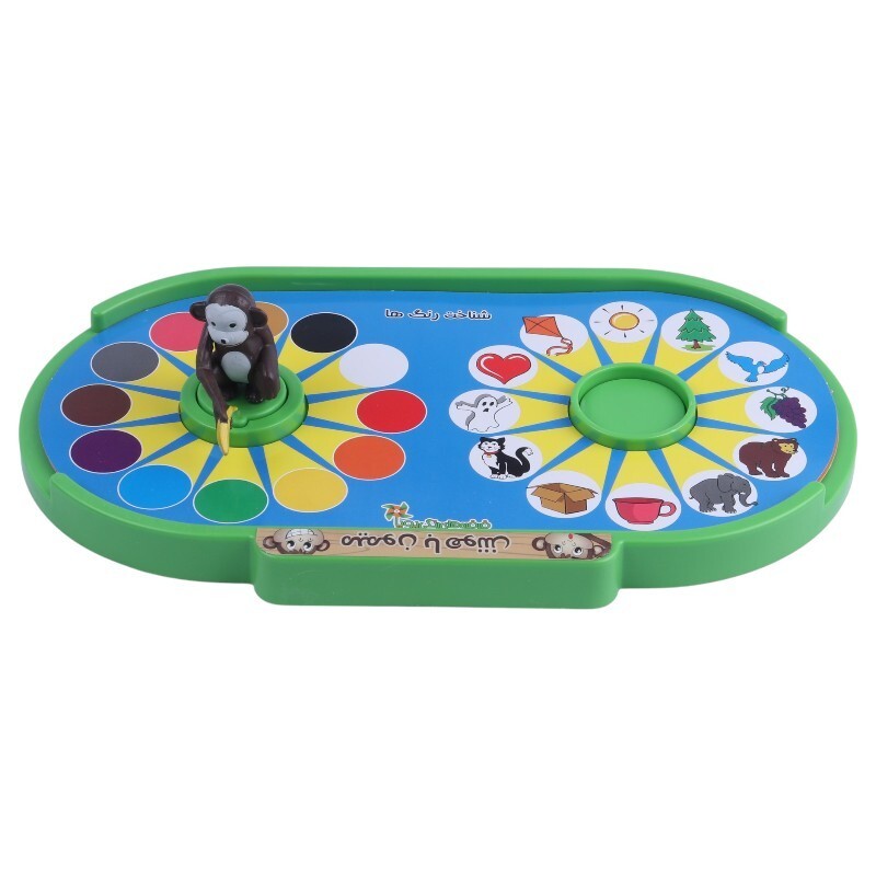 بازی فکری میمون باهوش فرفره های رنگی پویا کد 010237