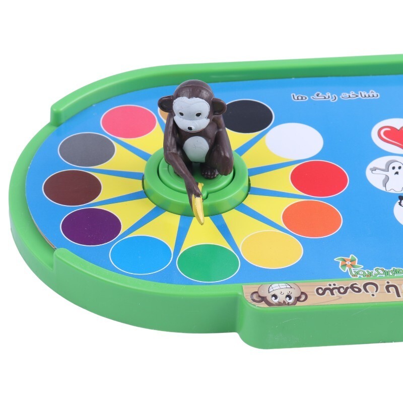 بازی فکری میمون باهوش فرفره های رنگی پویا کد 010237