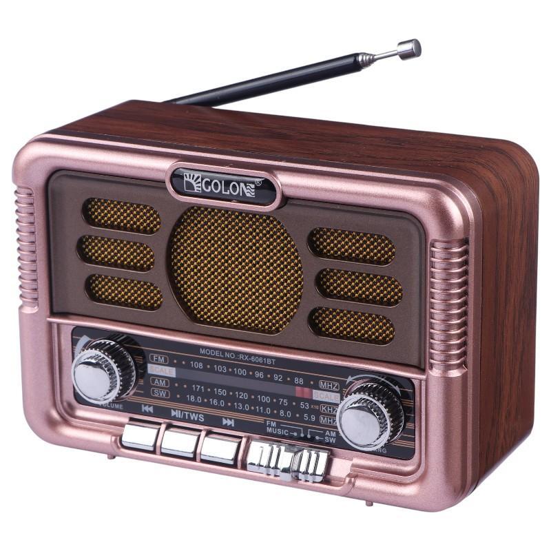 رادیو اسپیکر بلوتوثی گولون RX-BT6061s