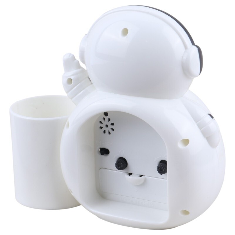 ساعت رومیزی زنگ دار طرح فضانورد NO.2306