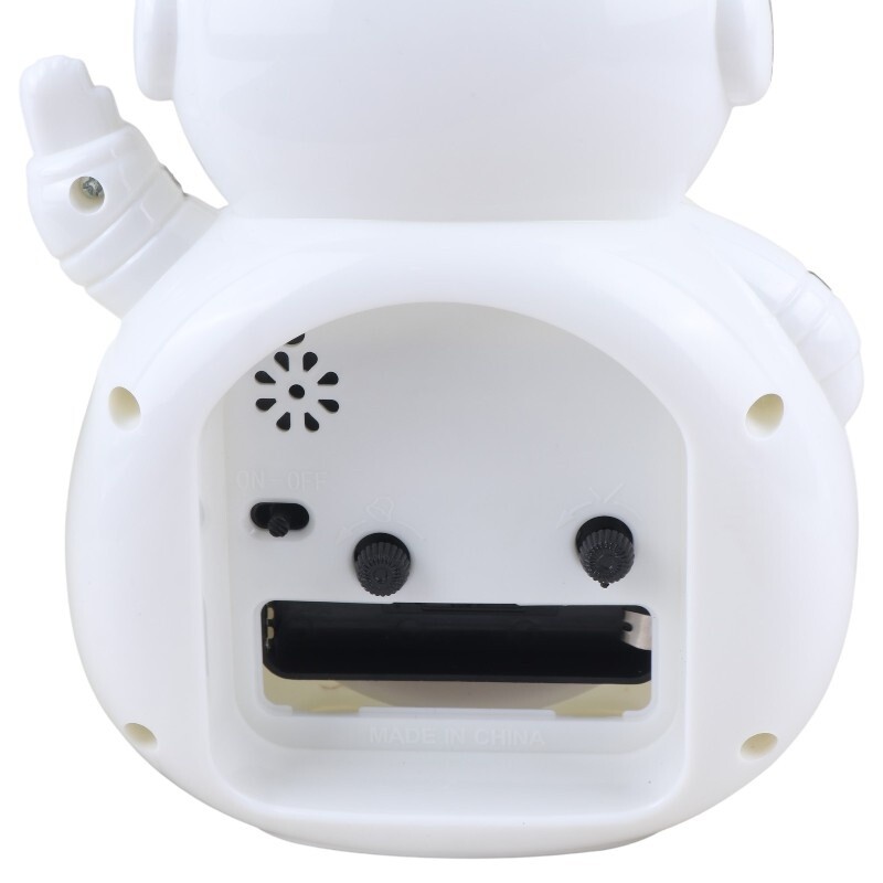 ساعت رومیزی زنگ دار طرح فضانورد NO.2306