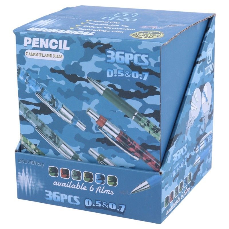 مداد نوکی تیزو 556Military طرح ارتشی