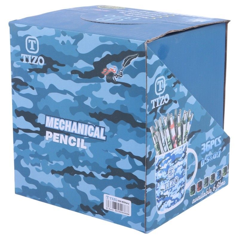 مداد نوکی تیزو 556Military طرح ارتشی