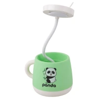 چراغ مطالعه شارژی طرح لیوانی پاندا 6-41925