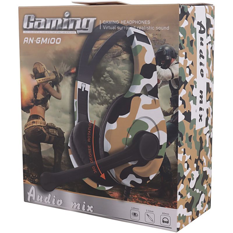 هدست گیمینگ سیم دار AN-GM100