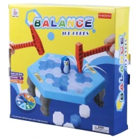 بازی فکری پینگو بالانس فرفره های رنگی پویا Happy Kids NO-400251 کد 010197