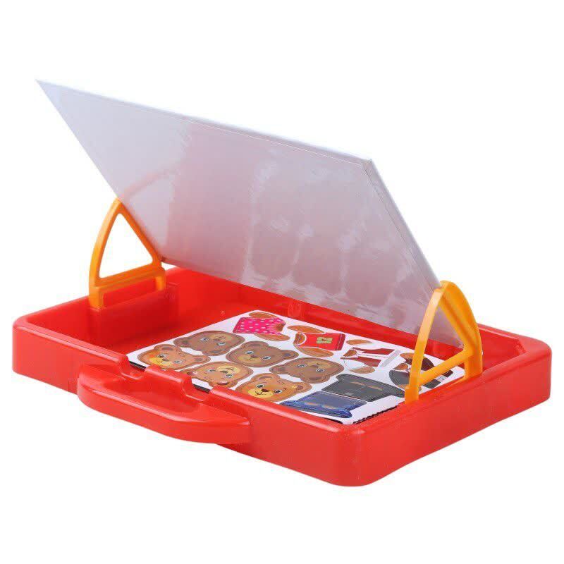 بازی فکری جورچین آهنربایی 22 تکه فرفره های رنگی پویا خرس های مهربون کد 010363