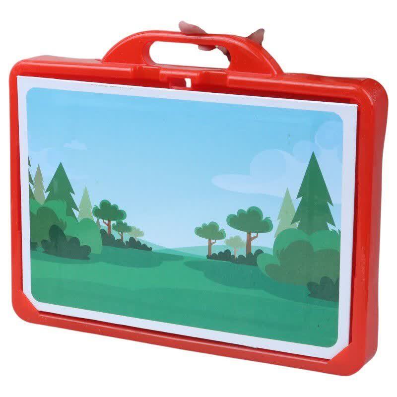 بازی فکری جورچین آهنربایی 22 تکه فرفره های رنگی پویا خرس های مهربون کد 010363