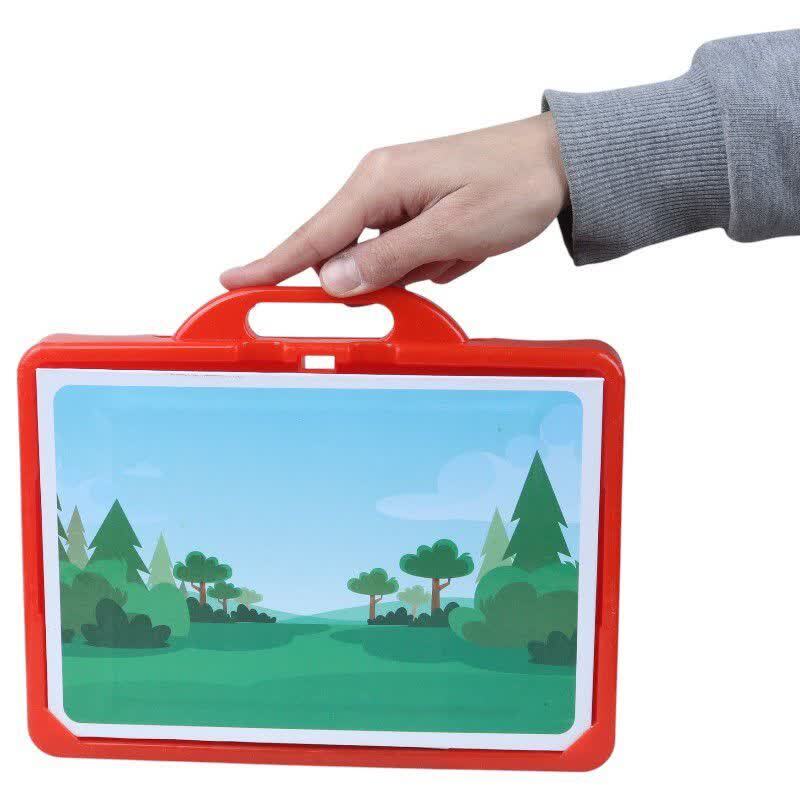 بازی فکری جورچین آهنربایی 22 تکه فرفره های رنگی پویا خرس های مهربون کد 010363