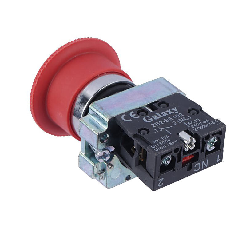 شاسی اضطراری قفل شو قارچی گلکسی XB2-BS542 ZB2-BE102