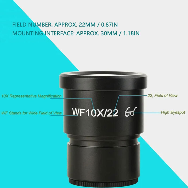 چشمی میکروسکوپ Fabater WF10X22 10X 22mm