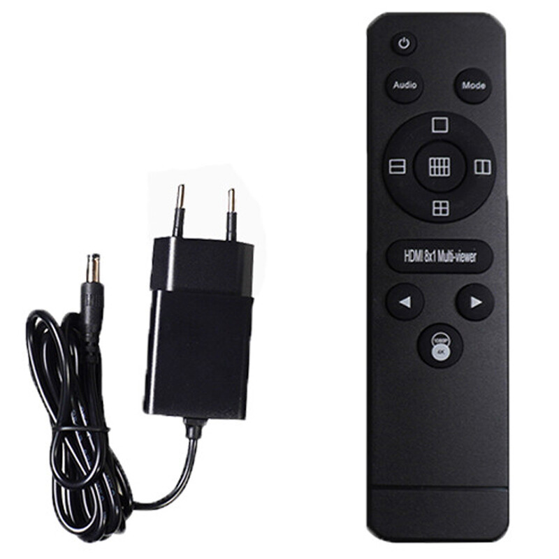 سوییچ کواد 8 پورت HDMI کی نت K-S628 + ریموت کنترل