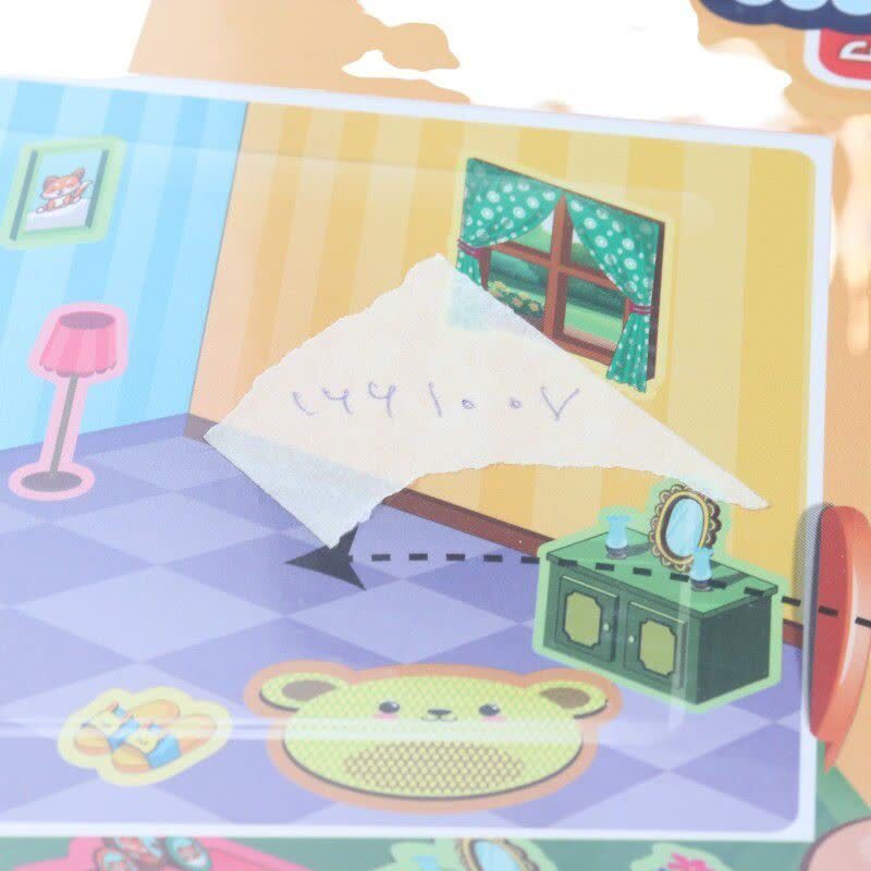 بازی فکری جورچین آهنربایی 22 تکه فرفره های رنگی پویا اتاق کوچک من کد 010364