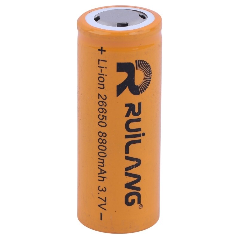 باتری لیتیوم استوانه ای Ruilang 26650 8800mAh